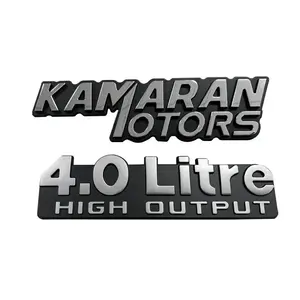 Manufacturer Custom Metal Enamel <strong>Car</strong> <strong>Badges</strong> and <strong>UK</strong> Auto <strong>Car</strong> Emblem Electroplated Chrome <strong>Car</strong> <strong>Badge</strong> Emblem With Self Adhesive - Product Image 1