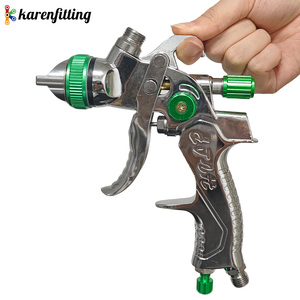 Hot Sell 2008 Car Repair Furniture Painting Automotive Gravity Feed Pneumatic HVLP <b>Air</b> <b>Spray</b> <b>Gun</b> Set - Product Image 6