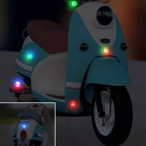 Lumière de signalisation universelle sans fil à 7 couleurs, rechargeable par USB, 12V 10W, LED, éclairage sous carrosserie, lampe clignotante - Product Image 5