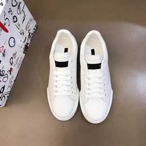 Zapatillas Clásicas Negras de Cuero Genuino, Zapatos de Plataforma de Diseñador, con Amortiguación Ligera, Características Reciclables, Punta Cerrada, con Cordones - Product Image 4