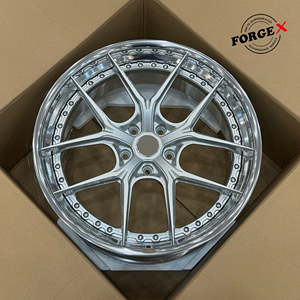 ล้อรถแข่งอะลูมิเนียมน้ำหนักเบาแบบ 2 ชิ้น 5x112 ขอบลึก 18-22 นิ้ว สำหรับรถยนต์นั่งส่วนบุคคล ล้อขัดเงา - Product Image 4