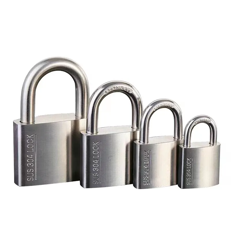 stainless steel padlock anti-rust waterproof padlock for outdoor lock use best padlock