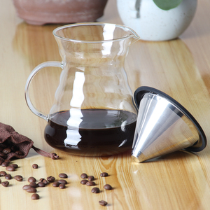 Tái Sử Dụng Dây Lưới Cone Thông Minh Đổ Hơn Thép Không Gỉ Lọc Cà Phê Nhỏ Giọt Đứng Chủ - Product Image 5