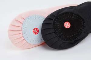 E5014 Grosir Murah Kualitas Tinggi Sepatu Latihan Balet Anak Perempuan Penari Kanvas Balita - Product Image 3