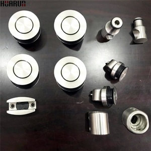 Sourcing Map 10 PCS 12mm Hauteur 15mm Dia Bloc Butée Caoutchouc Porte Coul. Verre Fenêtre