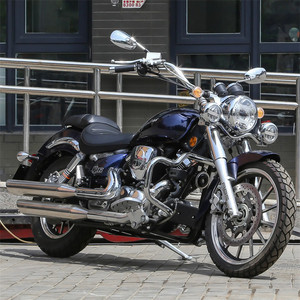 Motocicleta Lifan V16 Retro Cruise de Cilindro Doble en V, Tipo Prince Car Benda Gingila <span class=keywords><strong>300</strong></span> para Wolverine, Modelo LF250-E, 120 km/h, Motocicletas Usadas - Product Image 4