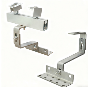Crochets pour carreaux solaires en métal à <span class=keywords><strong>prix</strong></span> d'usine Accessoires de support de rail inférieur - Product Image 2