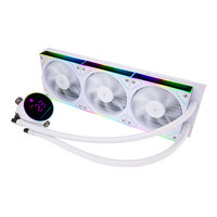 Refroidisseur de processeur à eau FROZEN MAGIC 360 DIGITAL ARGB WHITE V2, radiateur 360 mm, roulement fluide, cuivre, aluminium