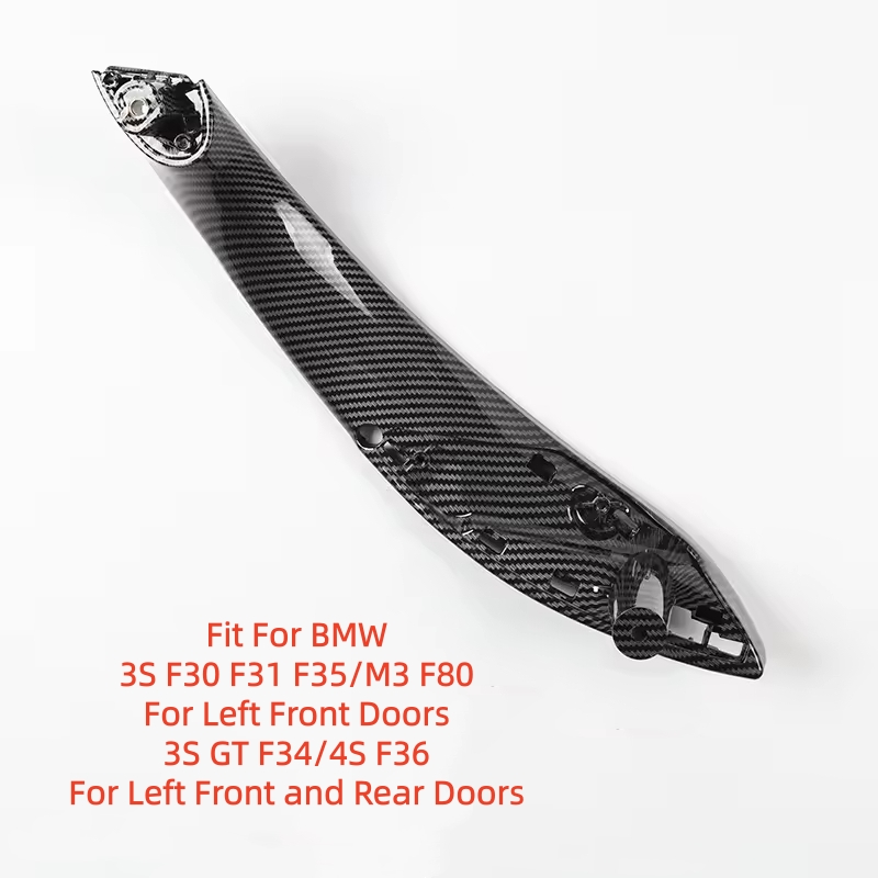 Left Front - Carbon Pattern Black