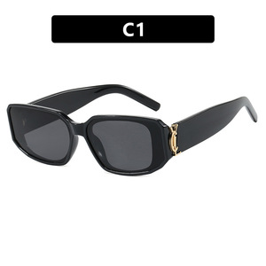 Square Full-<b>Frame</b> UV400 Sunglasses 2025 New European American Fashion Unisex Ins Internet Celebrity Street Style Outdoor Use - Product Image 6