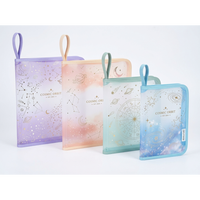 Carpeta de Archivo con Cierre de Cremallera A4 A5 B5 PP, Tamaño Personalizado, Impermeable, Bolsa de Almacenamiento Portátil con Asa, Venta al Por Mayor