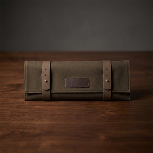 Pochette de voyage en cuir Sea Master, étui pour montre, étui de voyage pour montre, boîte d'origine - Product Image 1