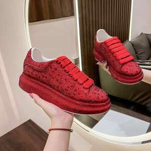 Chaussures de sport de luxe de haute qualité pour hommes, baskets décontractées tendance à semelle épaisse pour femmes, style running et marche - Product Image 3