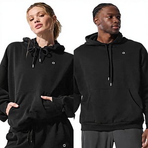 เสื้อฮู้ดดี้ไหมพรมลายทาง 100% ผ้าฝ้าย ทรงโอเวอร์ไซส์ หนานุ่ม สวมใส่สบาย ไม่เป็นขุย สำหรับผู้ชายและผู้หญิง  เทรนด์ขายส่งฤดูใบไม้ร่วงฤดูหนาว - Product Image 3