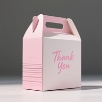 Boîtes à gâteaux pliantes en papier carté blanc avec logo personnalisé Emballage de qualité alimentaire biodégradable Lamination mate Fenêtre en PVC pour biscuit sushi