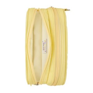 Bolsa organizadora de viaje minimalista de poliéster ligero y flexible con cremallera para maquillaje y joyas - Product Image 6