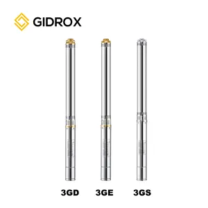 GIDROX Pump 3sdm6/20 220v/380v Bomba De Piscina Household 3inch Deep Well Pumps Water Borehole Submersible Pump