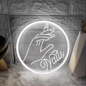 Customizable LED Neon Sign Painting With Black Frame for <b>Wall</b> Art Home Decor Wholesale - Product Image 1