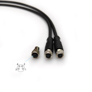 חוט pcb ריתוך unshorpin 3/4 מחבר Pin סוג מחבר עגול & סיכה ישר להתקנה קלה - Product Image 1