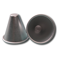 Moule à gâteau conique en silicone H26 ~ 29, pour pudding, mousse, à gelée, anode en aluminium, traitement et personnalisation, 7 ~ 9cm