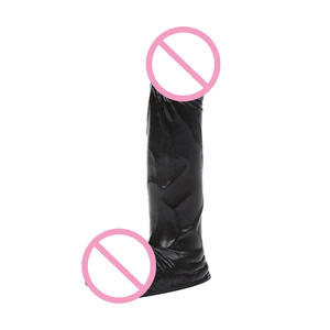 Mini Dildo de Acero Realista con Ventosa, Pene de Cristal Multicolor, Juguete Sexual Femenino, Suministro Directo de Fábrica, Producto Íntimo - Product Image 4