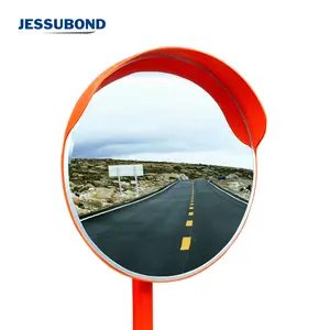 JESSUBOND Hot Sale 80 Cm Round Acrylic Shatterproof Plastic Outdoor Road Traffic Convex Pc Mirror Safety