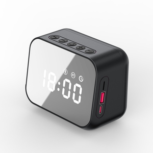 Altavoz S204 impermeable <span class=keywords><strong>con</strong></span> Bluetooth, exquisita pantalla LED, despertador, <span class=keywords><strong>con</strong></span> Radio FM, USB y tarjeta TF - Product Image 2