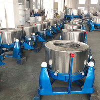 Machine de déshydratation centrifuge à haute vitesse de conversion de fréquence 30 kg 50 kg pour la laine de mouton et le cachemire