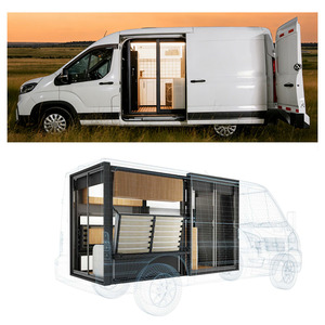 Moduli per <span class=keywords><strong>Camper</strong></span> <span class=keywords><strong>Van</strong></span>: Cucina Multifunzionale con Sistema Espandibile per Dormire e Relax - Product Image 1