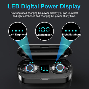 Hot F9 pas cher sans fil Tws <span class=keywords><strong>écouteurs</strong></span> casque Bt 5.0 9d Hifi Hifi stéréo Led <span class=keywords><strong>écouteurs</strong></span> pour <span class=keywords><strong>samsung</strong></span> pour iphone - Product Image 6