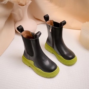 Primavera autunno bianco Beige bambini <span class=keywords><strong>bambina</strong></span> scarpe e stivali per 9 anni bambini ragazzi grandi ragazze stivali tacco alto - Product Image 3