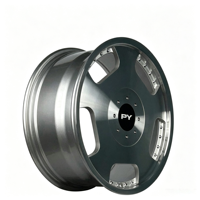 Rines de Aleación de Aluminio de 2 Piezas con Diseño de Diamante, Marca PY Forged, Estilo de Auto de Lujo, Superventas