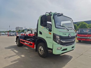 Camion à ordures à bras hydraulique 4x2 avec chargeur arrière, moteur diesel, prix usine, pour le nettoyage urbain des déchets - Product Image 3
