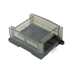 Industrial Control Box ABS <b>Plastic</b> <b>Enclosure</b> IP54 Rated Powder Coated ROHS Certified Outdoor Black Circuit Board Installation - Product Image 1