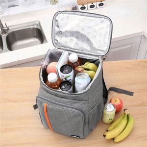 Custom Logo Printed Insulated <b>Backpack</b> Waterproof Food Thermal <b>Bag</b> Lunch <b>Backpack</b> <b>Cooler</b> <b>Bag</b> for Picnic - Product Image 2