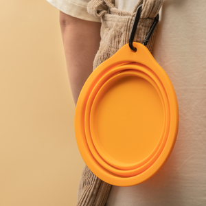 Bol de nourriture et d'eau pliable pour animaux de compagnie, pratique et très vendu, bol de voyage pour chat, bol de nourriture pour chien, bol de nourriture lente pour chien, bol en silicone pour animaux de compagnie - Product Image 5