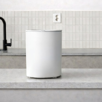 Composteur de déchets alimentaires intelligent en acier inoxydable 3L, machine à compostage électrique automatique autonettoyante pour la maison et les camping-cars, Multigrind
