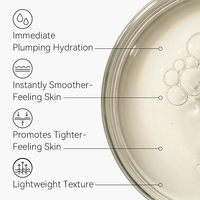 Sérum hydratant multi-niveaux à l'acide hyaluronique biologique 2% B5, marque privée, OEM, pour une peau plus lisse et plus pleine, usage domestique
