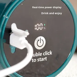 New Xách Tay Của Nhãn Hiệu Sản Xuất Nước Trái Cây Ice Crusher Máy Ép Trái Cây Trái Cây Ép Cup Máy Xay Sinh Tố Xử Lý Thực Phẩm 1L Công Suất Thiết Kế Nhỏ Gọn - Product Image 5