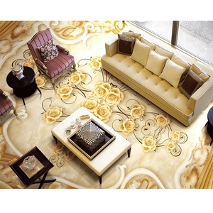 Autoadesivo impermeabile 3D <span class=keywords><strong>PVC</strong></span> soggiorno <span class=keywords><strong>bagno</strong></span> pavimento murale marmo culturale rilievo stampa materiale di rivestimento del pavimento Indoor - Product Image 4