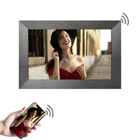 Bingkai Foto Digital WiFi Hotcake dengan Layar HD, Layar Sentuh, Pemutar Video & Jam - Android 5.1 Layar 10.1 inci