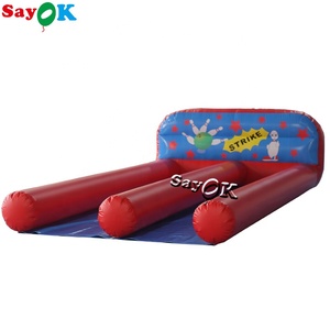 Gamelle gonflable géante pour jeux d'extérieur, lot de 3, taille 6x3m, original - Product Image 1