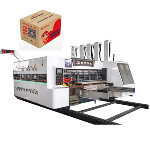 多色水性墨水印刷机，用于印刷披萨盒 - Product Image 4