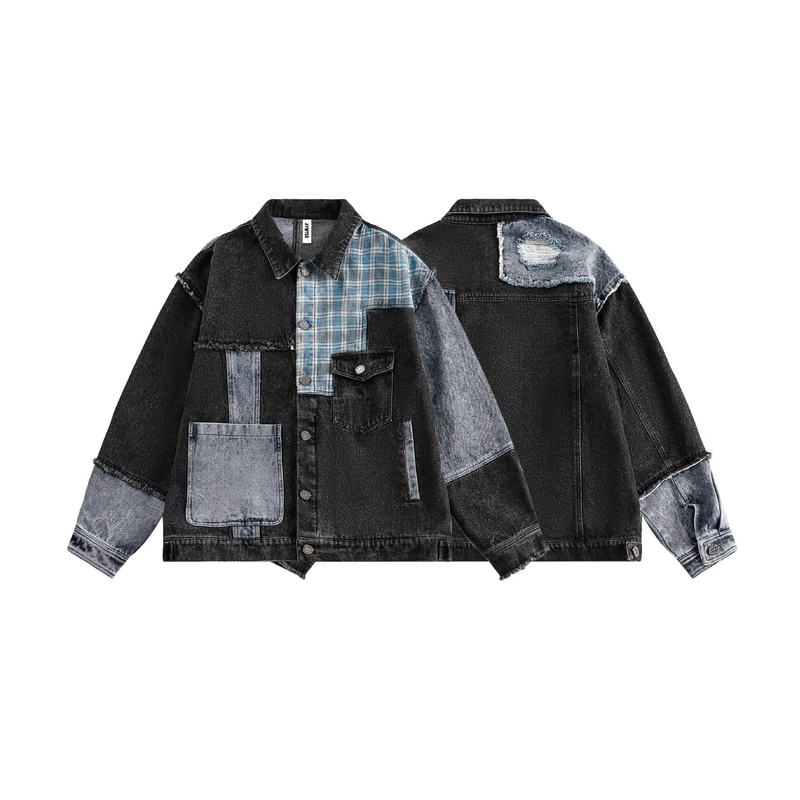 Denim Jean Jacket High Quality Retro