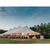 Tente Stretch en PVC Bédouine 10x15m Imperméable pour Événements en Afrique du Sud, Glamping et Patio