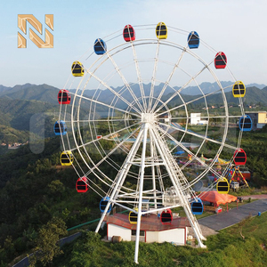 <span class=keywords><strong>Grande</strong></span> <span class=keywords><strong>Roue</strong></span> de 30m, 18 Cabines, 72 Personnes, 26KW, pour Parc d'Attractions Extérieur, en Acier et Alliage d'Aluminium, à Vendre - Product Image 4