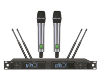 Microphone sans fil UHF pour système de sonorisation DJ et microphone pour système de conférence, système de sonorisation extérieur