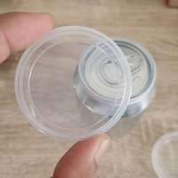 Couvre-boîte en PET de qualité alimentaire de 55 mm, couvercle protecteur réutilisable pour les boîtes de conserve et les canettes de boissons faciles à ouvrir