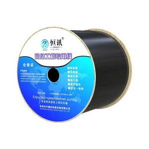 สายเคเบิลเครือข่าย Cat 6 สำหรับภายนอกอาคาร แบบ SFTP ป้องกันสัญญาณรบกวน ขนาด 0.58 มม. ทองแดงปราศจากออกซิเจน 8 แกนทองแดงบริสุทธิ์ สายอีเธอร์เน็ตแบบตีเกลียว - Product Image 3