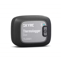 SKYRC TLD001 Thermologger Duo Enregistreur de données de température à 2 canaux -20~210 ℃   Capteur de type K pour moteur RC, ESC, température de la batterie